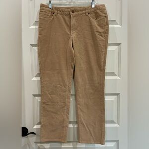 LL Bean Women's Casco Corduroy Pants, Mid-Rise Straight-Leg, Petite